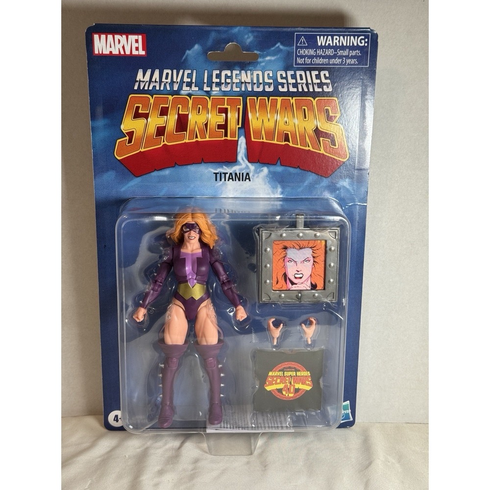 Hasbro Marvel Legends 6" Titania‎ Figure Secret Wars Retro Series New Sealed